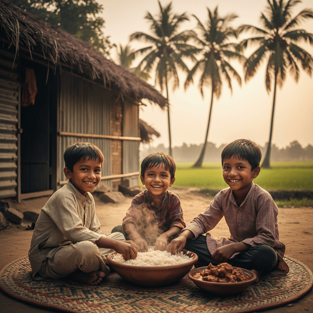 The First Shared Meal